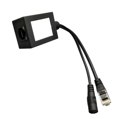 IEEE802.3af 12v Splitter Gigabit Power Over Ethernet Adapter per DC12-30v Ingresso di Alimentazione RJ45 Trasmissione di Rete