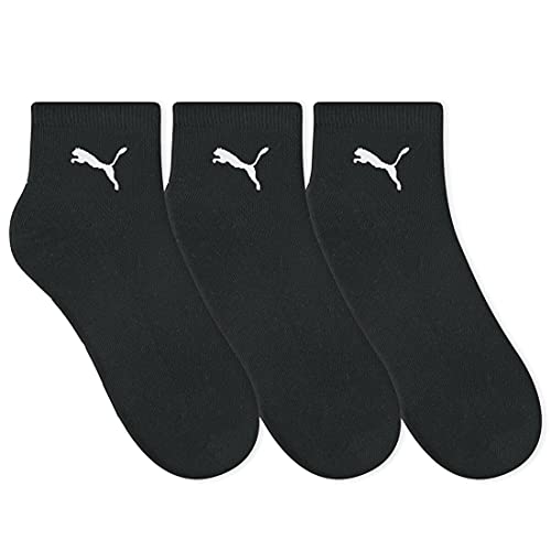 Meia Esportiva Cano Médio, Puma, Masculino, Preto, 39/43