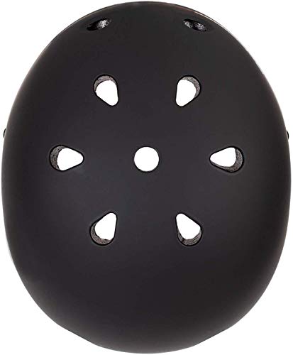 Keilantra Black Adult Size Team Emblem Logo Sports Helmet,for Multi-Sports Cycling Skateboarding Scooter