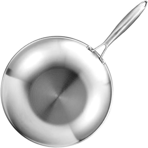Wok antiadherente con tapa de vidrio 34 cm miniatura 3