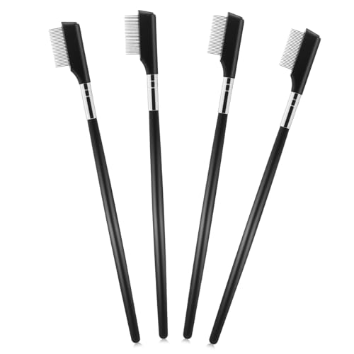 SOESFOUFU Sturdy Eyelash Separator Comb Set for Makeup Lash Brush Separator Eyelash Rake