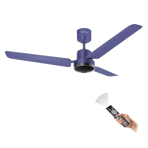 Image of McCoy Velox BLDC Ceiling Fan, 30W, Energy Efficient, 1200mm, 3 Blade, Hi Performance BLDC Motor, 3Year Warranty (Indigo Blue)
