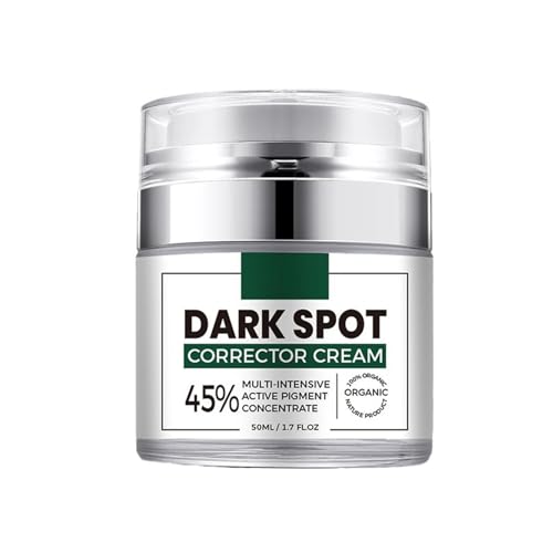 Turmeric Creme Zur Reduzierung Dunkler Flecken,Dunkle Flecken Sommersprossen Entferner,Creme Zur Korrektur Dunkler Flecken,Reduziert Hyperpigmentierung,Verbessern Sie Den Hautton,Für Alle Hauttypen