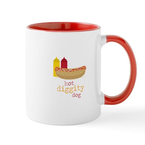 Taza de cerámica 11 oz color blanco CafePress miniatura 1