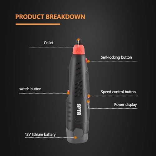 SPTA Cordless Rotary Tool Kit
