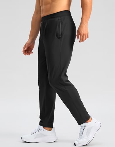 G Gradual 30"/32"/34" Inseam Tall Mens Sweatpants with Zipper Pockets Stretch Golf Workout Pants for Men Casual Athletic2