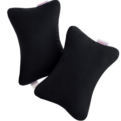 Pro Goleem 2 Pack Small Pillow, 11"x7"(Black)