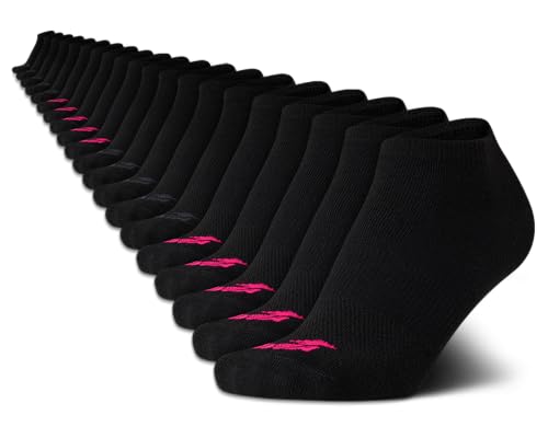 Image of Avia Women's Low Cut Socks - 20 Pack Cushion Comfort No Show Socks - Athletic Socks for Women (Size 4-9, Extended: 9-12)