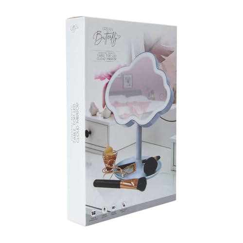 Espejo Vanity Cloud con luz LED blanco miniatura 5