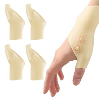 supporto per pollice e polso, 2 paia Guanto Supporto per Polso Silicone Protettivo Alleviare Il Dolore Per Mano Artrite Tunnel Carpale Tenosinovite Compressione Distorsione