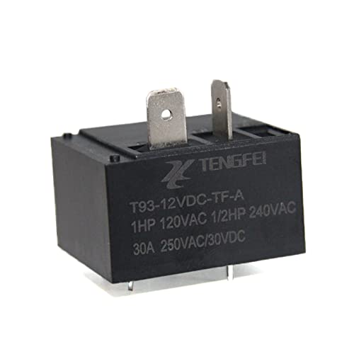 Relais électromagnétique T93 DC12V 30A idéal pour domotique et automatisme de portail