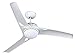VINCO Ventilatore da A Soffitto Bianco 3 Pale Luce Telecomando Incluso Ø140 70w
