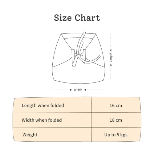 Image of SuperBottoms BASIC 100% Pure Cotton Langot for New Born 0-3 Months - Baby Gift Set for New Born - Pack of 6 - Fits Up To 5KG