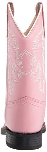 Old West Kids Boots Girl's Square Toe Leatherette (Toddler/Little Kid) Boots3