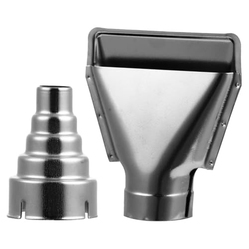 MUCKLILY 2pcs Replacement Nozzles for Hot Blower Nozzle Air Parts Air Accessories Hot Air Replacement Nozzle Compatible for Desoldering Stations