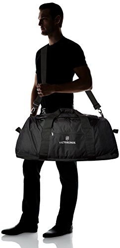 Victorinox Lifestyle Accessory 4.0 Large Travel Duffel, Black/Black Logo, One Size