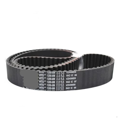 Correa de distribución HTD760-8M de 60mm para reparar lijadoras de banda