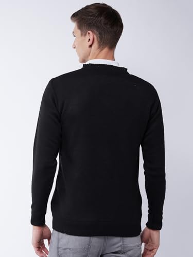 Image of Pivl Men's Winter Geometric Print Sweater - Warmth and Style for The Season||Winterwear||