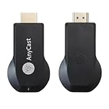 JRSHOME Update 4K WiFi HDMI Anycast Miracast Airplay TV Wireless Display DLNA Dongle Adapter Support for Video Format AVI/DIVX/MKV/TS/DAT/MPG/MPRG/MOV / MP4 / RM/RMVB/WMV