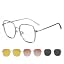 Frame:grey and Lens: Clear+ Black-grey+ Pink+ Yellow-p1578