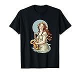 Photo Gallery vintage venus art divertente sassofono jazz design maglietta Photo Gallery vintage venus art divertente sassofono jazz design maglietta