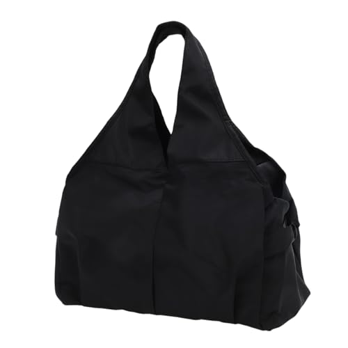 Duffle Bag for Travel, Water Resistant Gym Bag with Multiple Pockets, Travel Duffle Bags, Carry on Weekenders Bags with Wet Dry Storage Pockets, Black