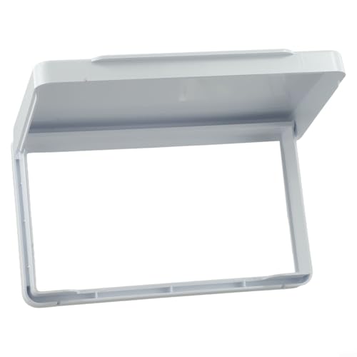 Hosrivae Couvercle de prise murale réversible de type 86, boîtier de commutation étanche ultra fin de 2 cm avec charnière grand angle, pour protection de sécurité résistante aux éclaboussures et à