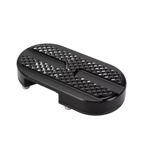 Agrandisseur pédale frein arrière noir évite les glissements de repose pieds Softail Fat Bob