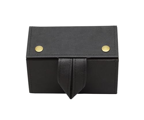 Image of Calabria 5 Slot Travel Sunglasses Organizer - Foldable Glasses Case for Multiple Eyewear | Handle Hard Shell Storage Holder
