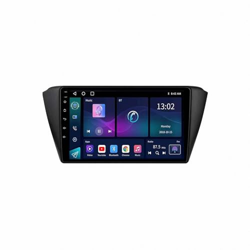Radio Coche 2 DIN con Carplay y Android Auto, Pantalla Multimedios 4G+64G
