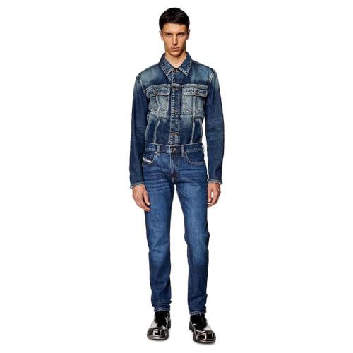 Image of Diesel Mens 2019 D-strukt | Medium waist slim fit with stretch denim comfort