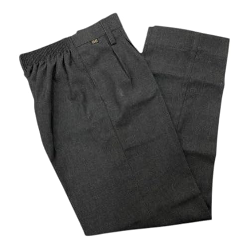 Image of School Uniform Pants for Boys & Girls | Half Elatic | Readymade Trouser for Schools
