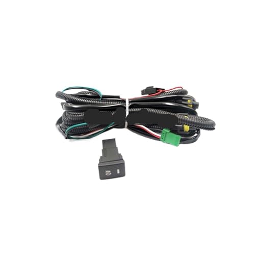 Cubierta de faros antiniebla delanteros Voxy R80 2019 rejilla y cables de luces