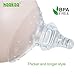 haakaa Nippleshield Silicone Nipple Shields for Breastfeeding with Carry Case Super-Soft, 1pk