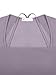 LASLULU Womens Long Sleeve Sports Bra Workout Crop Tops Sexy Ribbed Cropped T Shirts Running Gym Shirts Fall Tops(Hazy Lilac Medium)