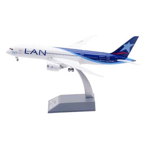 Modelo de avión Boeing B787-8 chileno réplica armada para regalo de pilotos