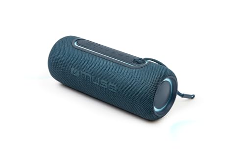 Cassa Bluetooth M-780 BTB 20W Con Luci Colorate IPX5 Mani Libere USB-C Blu
