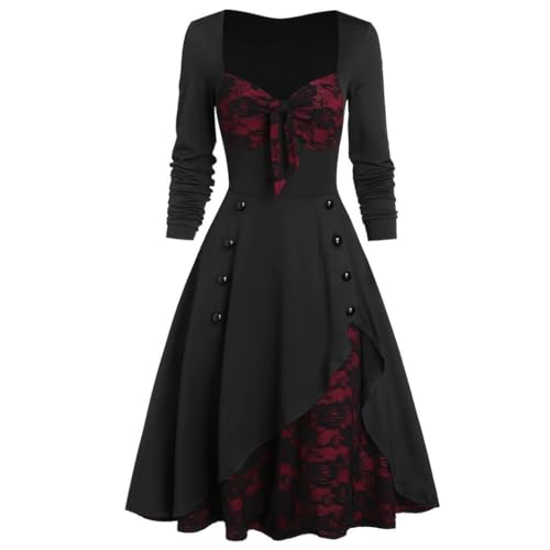 Robe trapèze en dentelle au charme romantique pour sublimer vos courbes