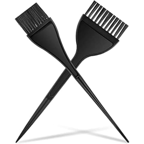 2 PCS Hair Coloring Brush Hair Dye Brush kit Hair Dying Brush to Apply Hair Color Hair Tint Brush Tint Brushes for Hair Color Cover