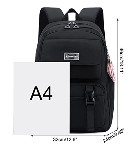 SellerFun Teen Girls Casual Backpack High Middle School Daypack Women Daily Travel Laptop Bag