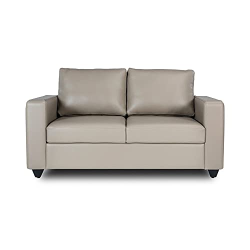 Image of Wakefit Sofa Set | 3 Year Warranty | Sofa 2 Seater, 2 Seater Sofa for Living Room, Wooden Sofa Set, Couch Sofa for Living Room, Sofa for Living Room - Napper(Jindal : Cappuccino)