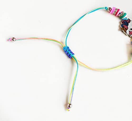 ANNA CREATIONS Thread Braided Unicorn Bracelet Adjustable for Women and Girls - Image 4
