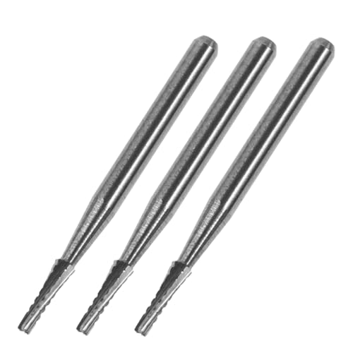 MUCKLILY 3Pcs Car Glass Repair Drill Bit Set for Windshield Chip and Crack Fix Tungsten Carbide Bits Quick and Repair Tool for High Efficiency Repairs