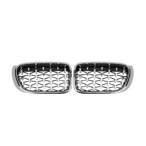 Grilles de pare-chocs avant brisées remplacez par calandre carbone X3 F25 X4 F26