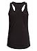 Womens Sun and Moon Yoga Black Loose Fit Tank Top Muscle Tee – Size Small