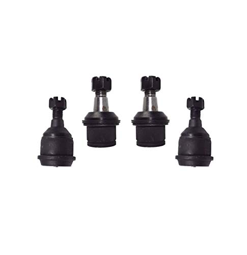 4 Pc Front Upper and Lower Ball Joints Suspension Passenger & Driver Set for 4X4 Models Only