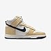 Nike Dunk High Premium Women's Shoes (DX2044-101, SAIL/Sesame/Obsidian) Size 7