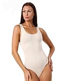 Pierre Cardin Body Moldeador con Efecto Push-up Faja Reductora Mujer (Beige, S/M)
