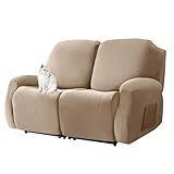【Contenu】 1 place (4 pièces) comprenant 2 accoudoirs, 1 dossier et 1 siège. 2 places (6 pièces) dont 2 accoudoirs, 2 dossiers et 2 sièges. 3 places (8 pièces) dont 2 accoudoirs, 3 dossiers et 3 sièges. Pour que votre housse de fauteuil inclinable s'adapte mieux, veuillez vous référer à notre tableau des tailles pour mesurer votre fauteuil inclinable avant d'acheter.