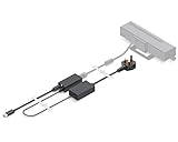 PeakLead [Edición Mejorada] Adaptador Kinect, Adapter USB 3.0 Que Conecta el Sensor Kinect V2 con Xbox One S, Xbox One X y Windows 8, 8.1, 10 PC, Fuente de alimentación del UK incluida